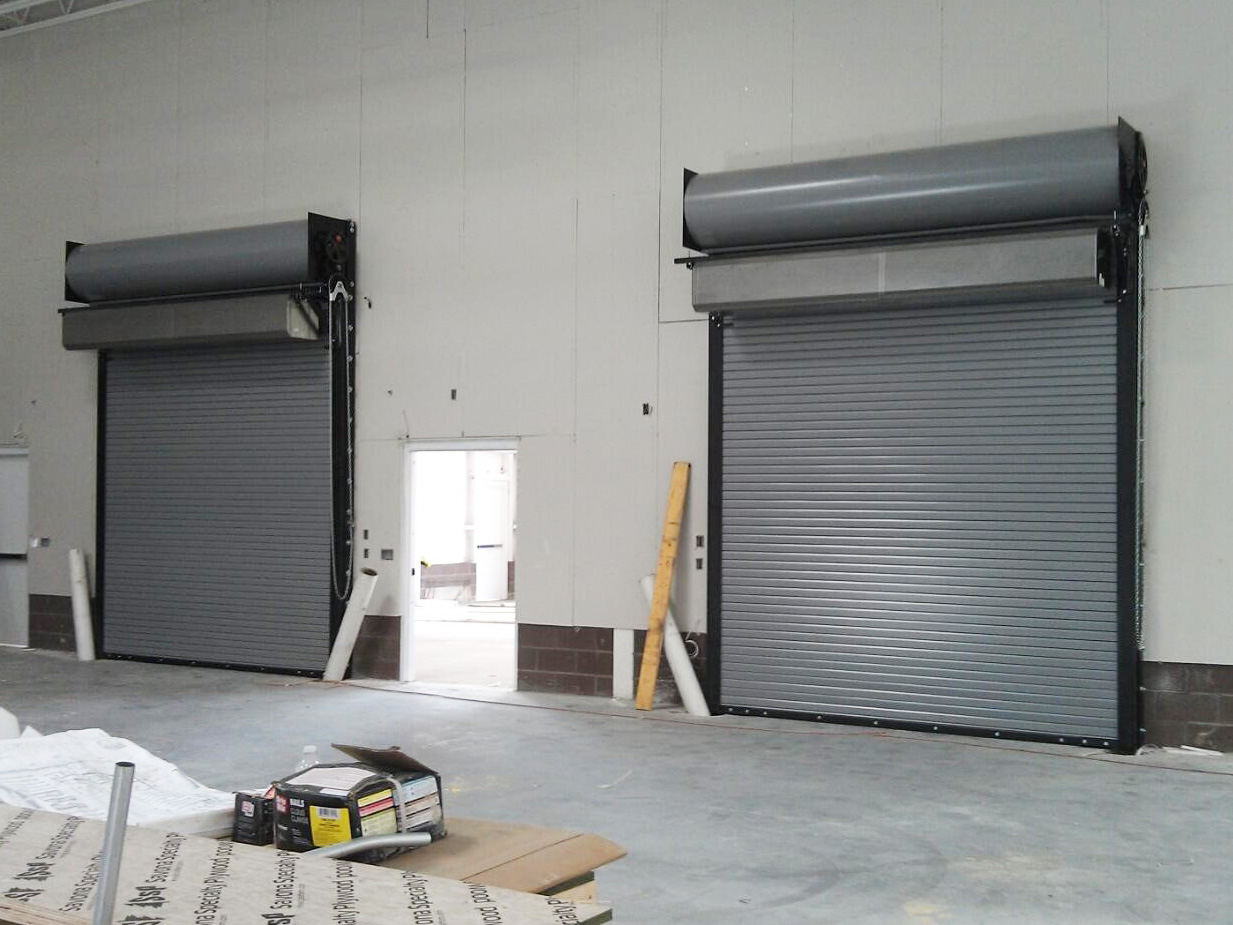 Warehouse steel rolling doors - costco